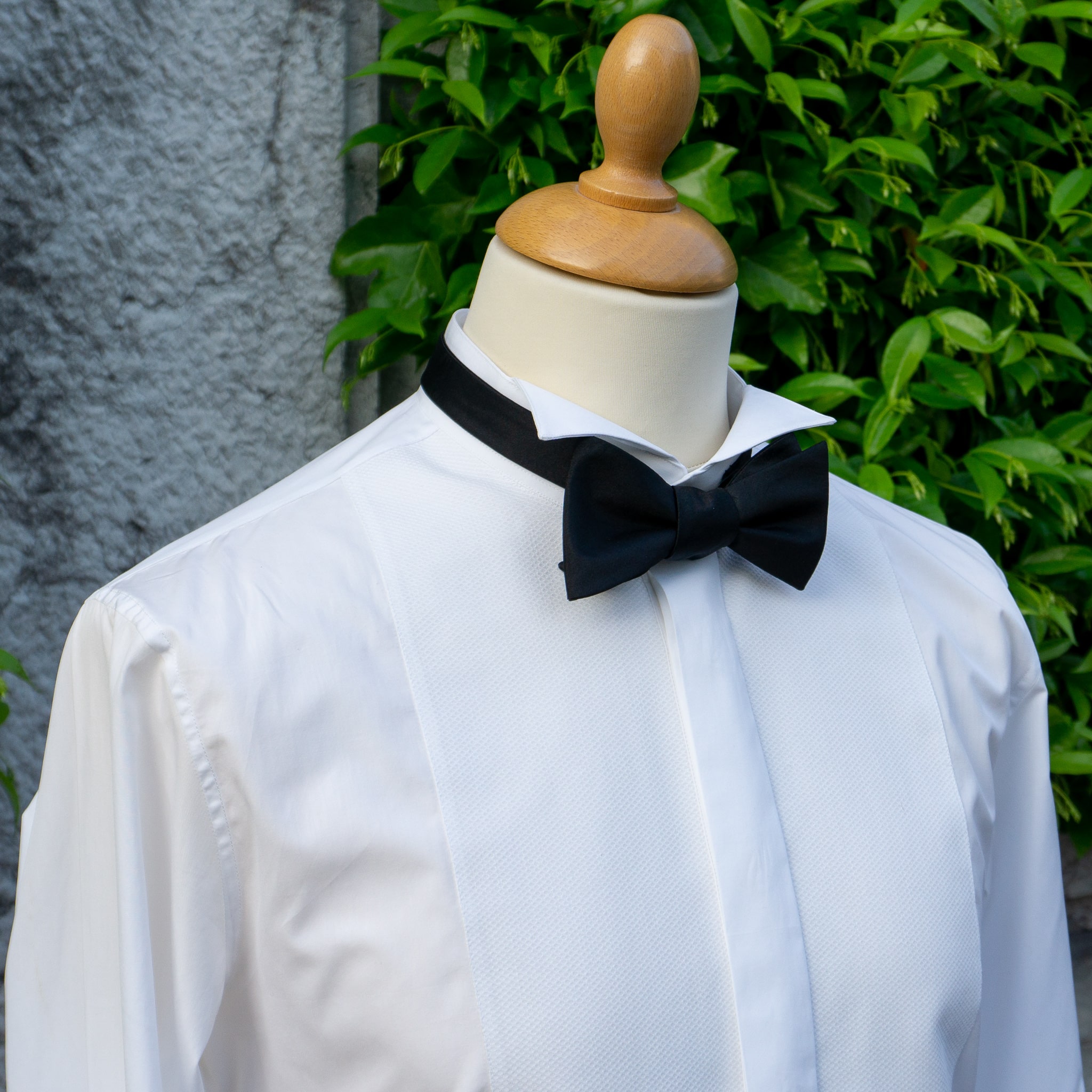 Tuxedo shirt hotsell no collar